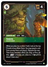 Ivern - Nurturer (051/219) [Unleashed] | Jack's On Queen