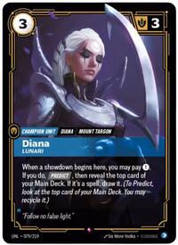 Diana - Lunari (079/219) [Unleashed] | Jack's On Queen