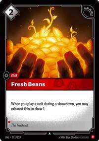 Fresh Beans (011/219) [Unleashed] | Jack's On Queen