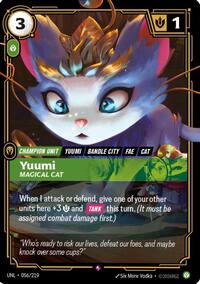 Yuumi - Magical Cat (056/219) [Unleashed] | Jack's On Queen