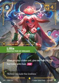 Lillia - Protector of Dreams (Alternate Art) (058a/219) [Unleashed] | Jack's On Queen