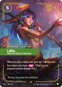 Lillia - Protector of Dreams (058/219) [Unleashed] | Jack's On Queen