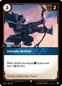Icevale Archer (065/219) [Unleashed] | Jack's On Queen