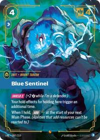 Blue Sentinel (087/219) [Unleashed] | Jack's On Queen