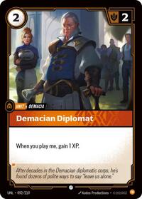 Demacian Diplomat (092/219) [Unleashed] | Jack's On Queen