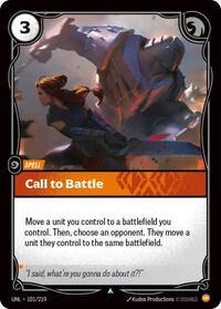 Call to Battle (101/219) [Unleashed] | Jack's On Queen