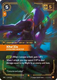 Kha'Zix - Evolving Hunter (119/219) [Unleashed] | Jack's On Queen