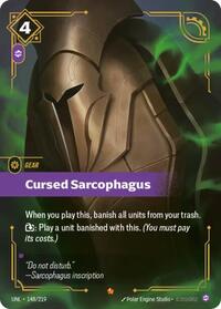 Cursed Sarcophagus (148/219) [Unleashed] | Jack's On Queen