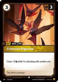 Crimson Pigeons (154/219) [Unleashed] | Jack's On Queen