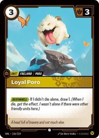 Loyal Poro (156/219) [Unleashed] | Jack's On Queen