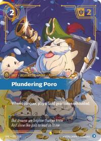 Plundering Poro (Overnumbered) (222/219) [Unleashed] | Jack's On Queen