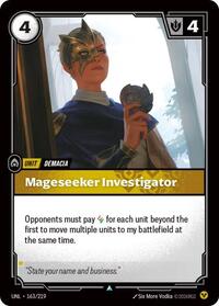 Mageseeker Investigator (163/219) [Unleashed] | Jack's On Queen