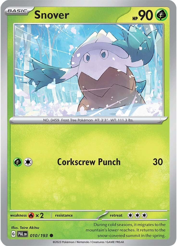 Snover (010/193) [Scarlet & Violet: Paldea Evolved] | Jack's On Queen