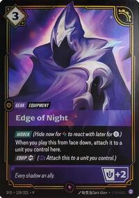Edge of Night (Top 8) (139/221) [Riftbound Organized Play Promotional Cards] | Jack's On Queen