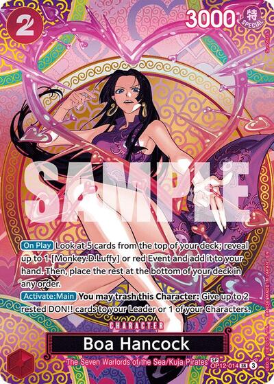 Boa Hancock (SP) (OP12-014) [Adventure on Kami's Island] | Jack's On Queen