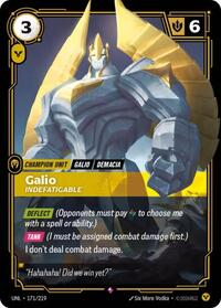 Galio - Indefatigable (171/219) [Unleashed] | Jack's On Queen