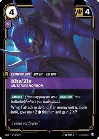 Kha'Zix - Mutating Horror (143/219) [Unleashed] | Jack's On Queen
