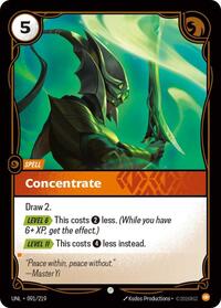Concentrate (091/219) [Unleashed] | Jack's On Queen