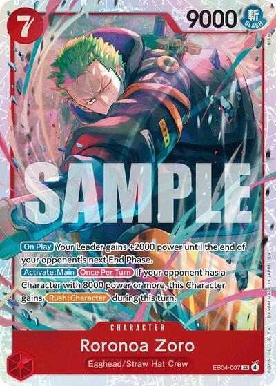 Roronoa Zoro (EB04-007) (EB04-007) [Adventure on Kami's Island] | Jack's On Queen