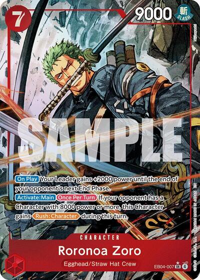 Roronoa Zoro (EB04-007) (Alternate Art) (EB04-007) [Adventure on Kami's Island] | Jack's On Queen