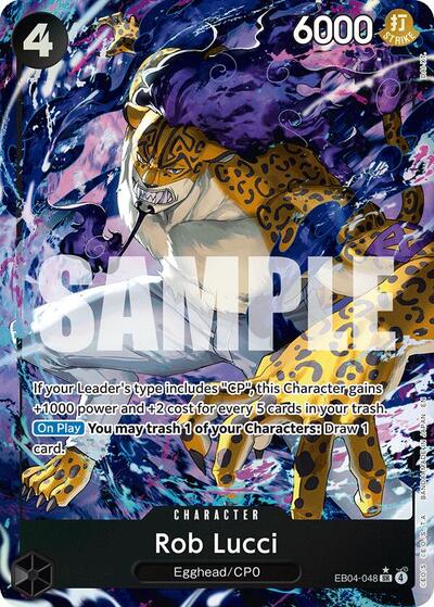Rob Lucci (Alternate Art) (EB04-048) [Adventure on Kami's Island] | Jack's On Queen