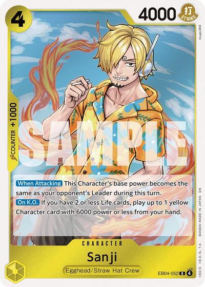 Sanji (EB04-052) (EB04-052) [Adventure on Kami's Island] | Jack's On Queen