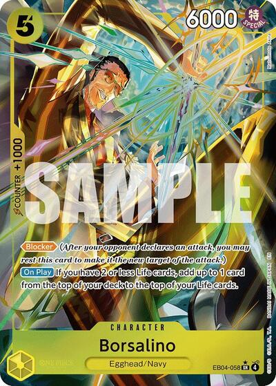Borsalino (Alternate Art) (EB04-058) [Adventure on Kami's Island] | Jack's On Queen