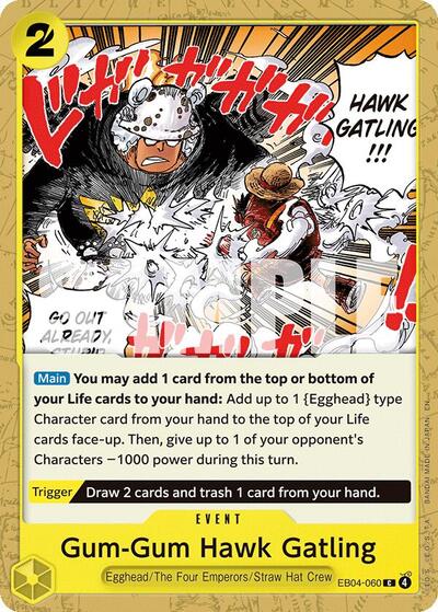 Gum-Gum Hawk Gatling (EB04-060) [Adventure on Kami's Island] | Jack's On Queen