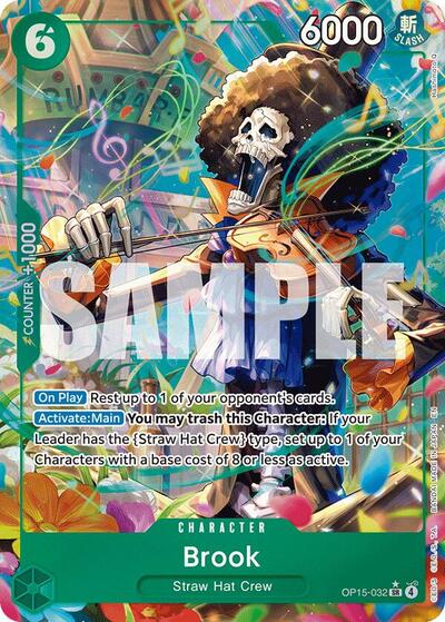 Brook (OP15-032) (Alternate Art) (OP15-032) [Adventure on Kami's Island] | Jack's On Queen