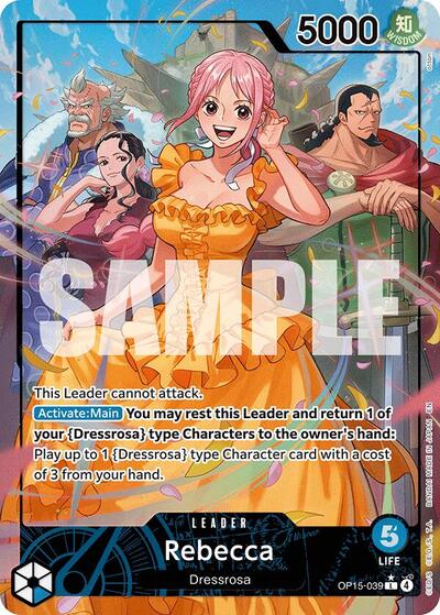 Rebecca (OP15-039) (Alternate Art) (OP15-039) [Adventure on Kami's Island] | Jack's On Queen