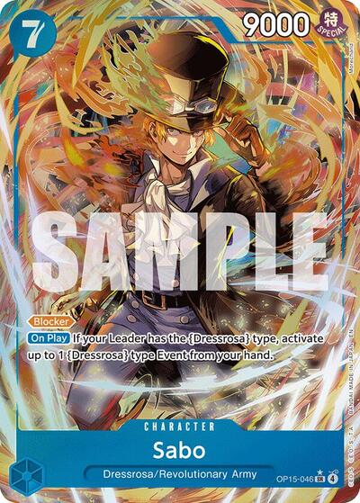 Sabo (Alternate Art) (OP15-046) [Adventure on Kami's Island] | Jack's On Queen