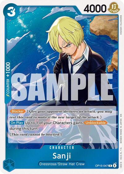 Sanji (OP15-047) (OP15-047) [Adventure on Kami's Island] | Jack's On Queen