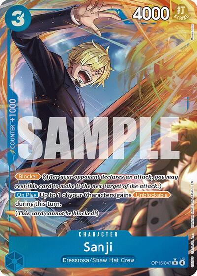 Sanji (OP15-047) (Alternate Art) (OP15-047) [Adventure on Kami's Island] | Jack's On Queen