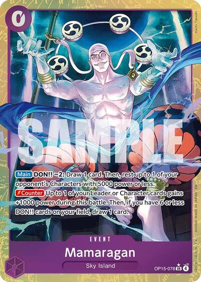 Mamaragan (Alternate Art) (OP15-078) [Adventure on Kami's Island] | Jack's On Queen