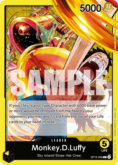 Monkey.D.Luffy (OP15-098) (OP15-098) [Adventure on Kami's Island] | Jack's On Queen