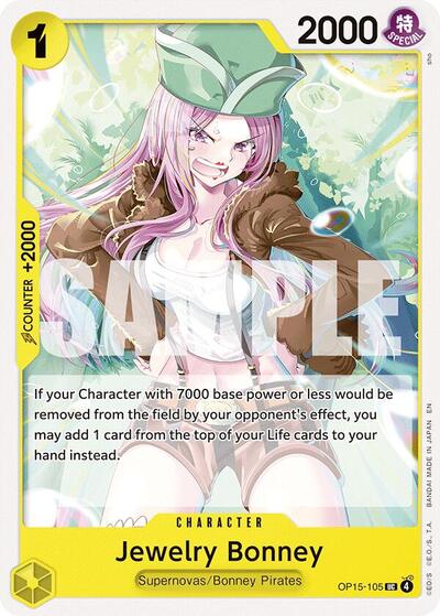 Jewelry Bonney (OP15-105) (OP15-105) [Adventure on Kami's Island] | Jack's On Queen