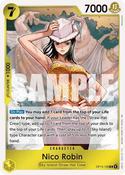 Nico Robin (OP15-109) (OP15-109) [Adventure on Kami's Island] | Jack's On Queen