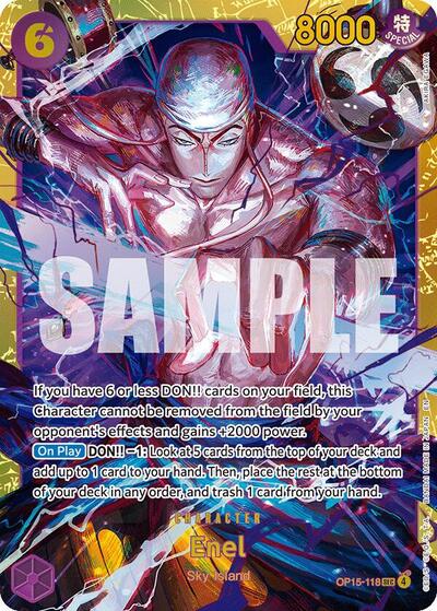 Enel (OP15-118) (OP15-118) [Adventure on Kami's Island] | Jack's On Queen