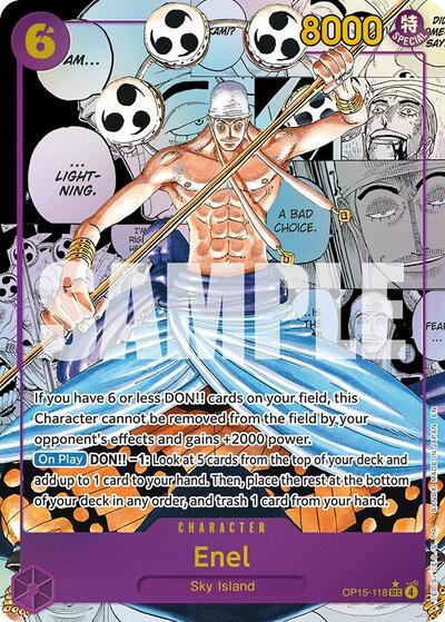 Enel (OP15-118) (Manga) (OP15-118) [Adventure on Kami's Island] | Jack's On Queen