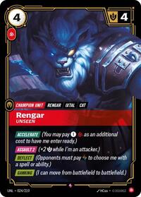 Rengar - Unseen (024/219) [Unleashed] | Jack's On Queen