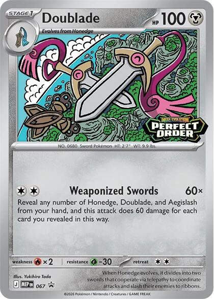Doublade (067) [Mega Evolution Promo] | Jack's On Queen