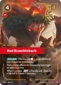 Red Brambleback (029/219) [Unleashed] | Jack's On Queen