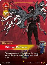 Vi - Piltover Enforcer (Overnumbered) (229/219) [Unleashed] | Jack's On Queen