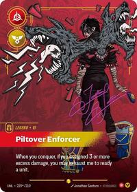 Vi - Piltover Enforcer (Signature) (229*/219) [Unleashed] | Jack's On Queen