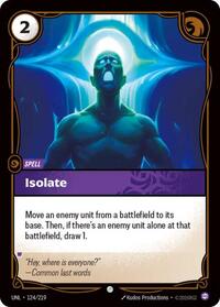 Isolate (124/219) [Unleashed] | Jack's On Queen