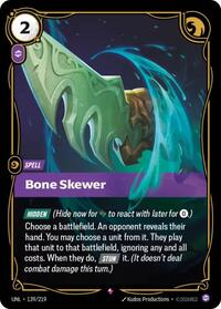 Bone Skewer (139/219) [Unleashed] | Jack's On Queen