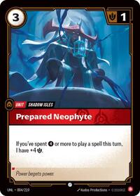 Prepared Neophyte (004/219) [Unleashed] | Jack's On Queen