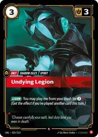Undying Legion (025/219) [Unleashed] | Jack's On Queen