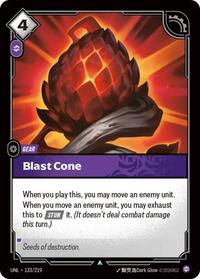 Blast Cone (133/219) [Unleashed] | Jack's On Queen