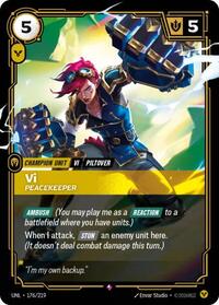 Vi - Peacekeeper (176/219) [Unleashed] | Jack's On Queen